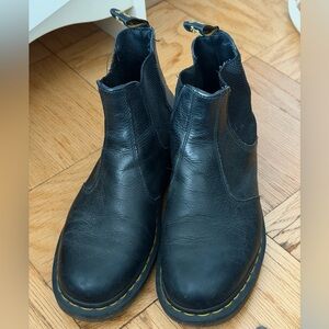 Dr. Martens Black Leather Chelsea Boots
